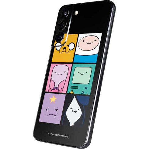 Adult Swim Adventure Time Character Tiles Galaxy S22 Plus Skin